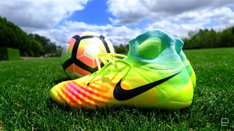 cool soccer cleats on field.